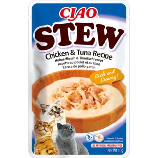 Churu Ensopado Stew de Frango e Atum embalagem 40 g