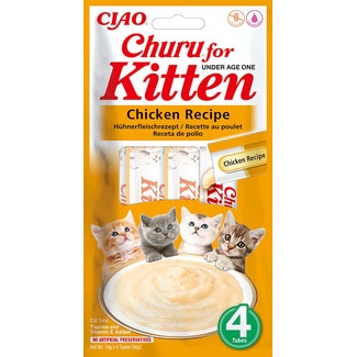 Churu Puré para Gato de Frango 4X14 g