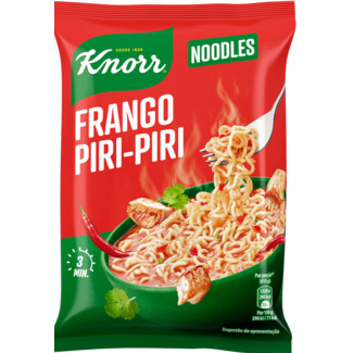 Knorr Noodles de Frango e Piri-Piri embalagem 63 g