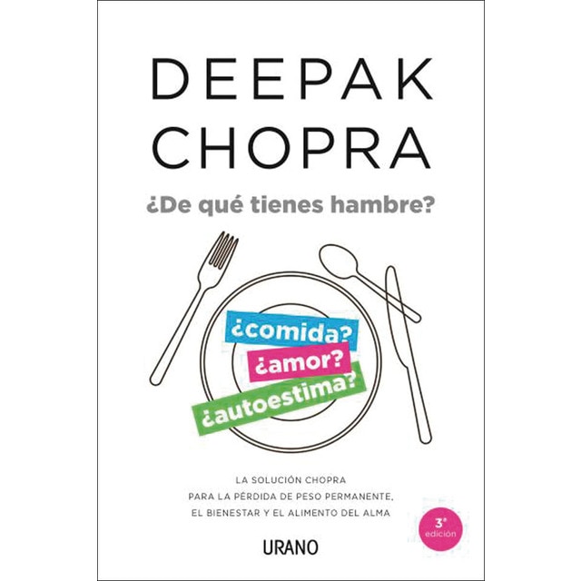 ¿De qué tienes hambre?: La solución Chopra para la pérdida de peso permanente, el bienestar y el alimento del alma (Tapa blanda)