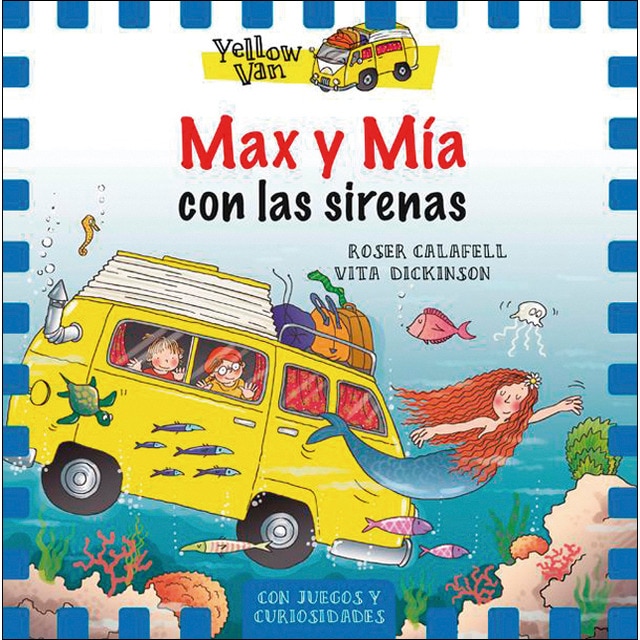 Max y Mía con las sirenas: Yellow Van-5 (Tapa blanda)