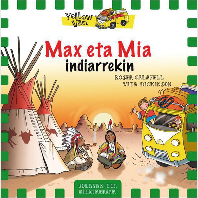 Yellow Van 10. Max eta Mia indiarrekin (Tapa blanda)