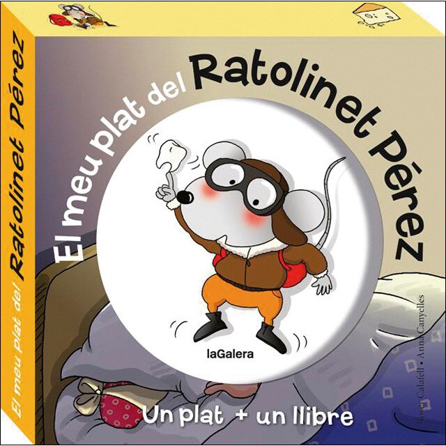 El meu plat del ratolinet Pérez: Un plat + un llibre