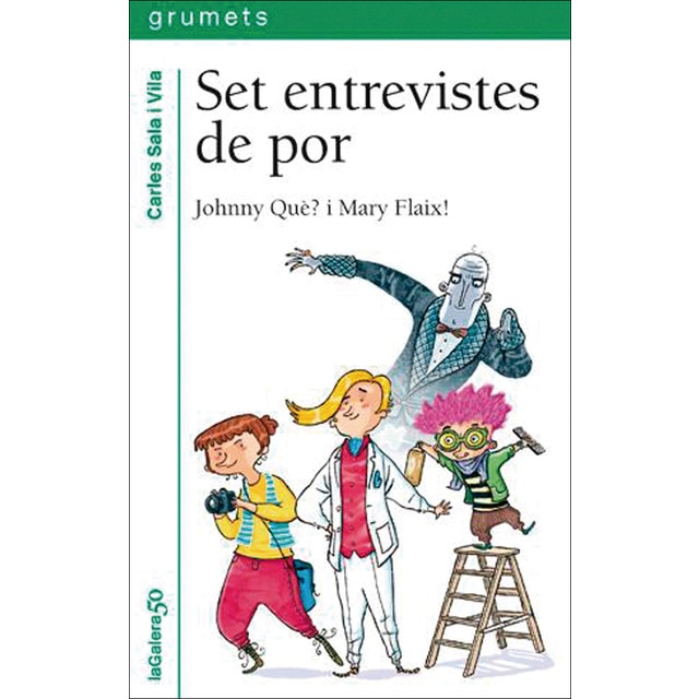 Set entrevistes de por: Johnny Què? i Mary Flaix! (Tapa blanda)