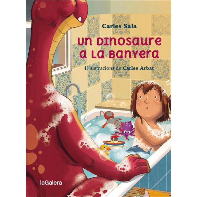 Un dinosaure a la banyera (Tapa blanda con solapas)