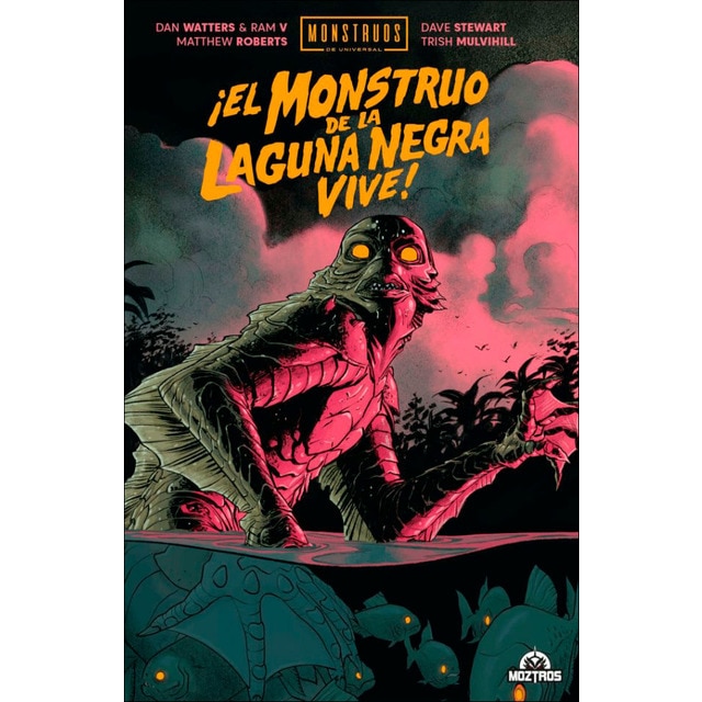 ¡El Monstruo De La Laguna Negra Vive! (Tapa blanda)