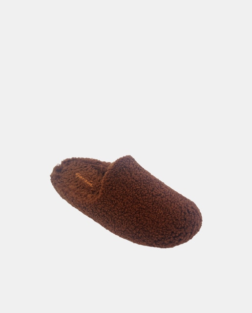 Zapatilla infantil destalonada de borreguillo