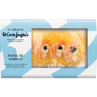 EL OBRADOR EL CORTE INGLES Meeresfrüchte-Pastete Stück 750 g
