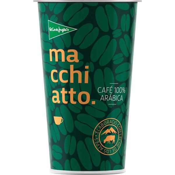 Macchiatto café con leche 100% arábica cup 250 ml