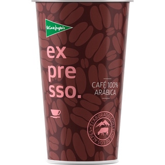 EL CORTE INGLES Expresso café 100% arábica vaso 250 ml