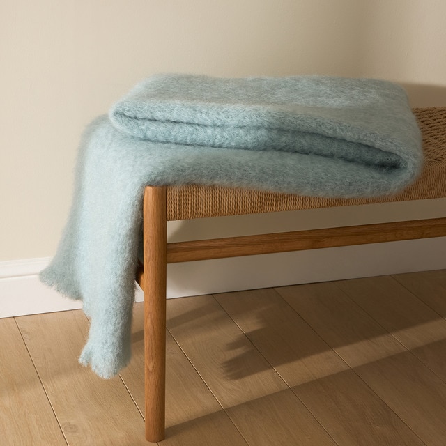Manta decorativa Mohair Liso Mantas Ezcaray