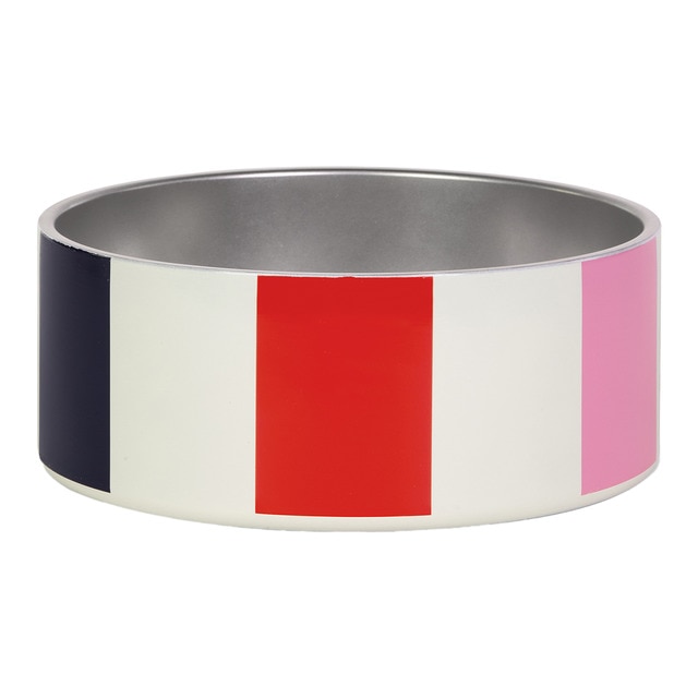 Kate Spade – Comedero Kate Spade para perros y gatos Adventure Stripe.