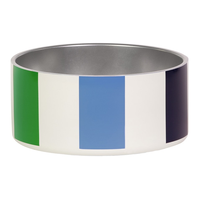 Kate Spade – Comedero Kate Spade para perros y gatos Adventure Stripe.