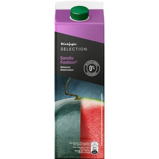 EL CORTE INGLES SELECTION Fashion-Wassermelonensaftgetränk aus Direktsaft 0% Zuckerzusatz Karton 1 l