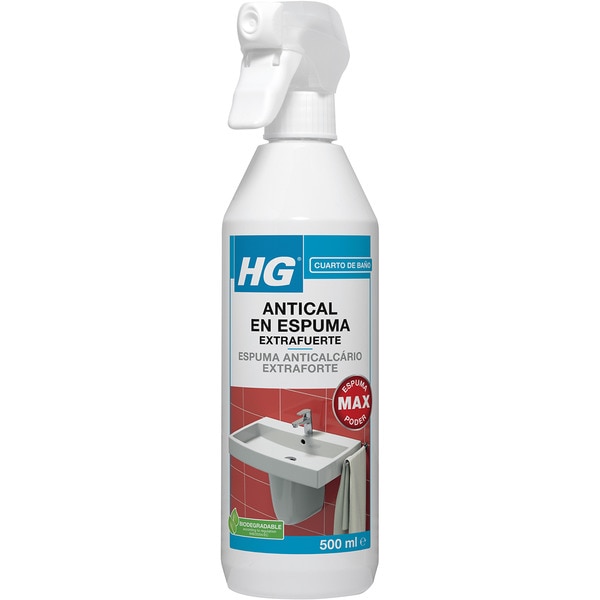 limpiador antical en espuma extrafruerte pistola 500 ml