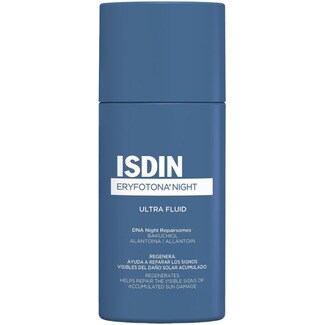 ISDIN Eryfotona Night Ultra Fluid repariert sichtbare Zeichen angesammelter Sonnenschäden Flacon 50 ml