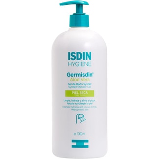 GERMISDIN gel de baño antibacteriano sin jabón para la piel seca dosificador 1000 ml