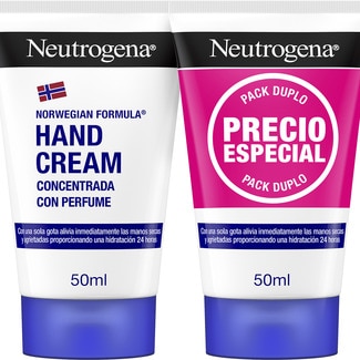 NEUTROGENA Konzentrierte Handcreme für trockene und strapazierte Hände Duplo blau Rohre 50 ml