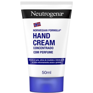 NEUTROGENA concentrated hand cream with perfume for cracked and dry hands tube 50 ml with glycerine and vitamin E