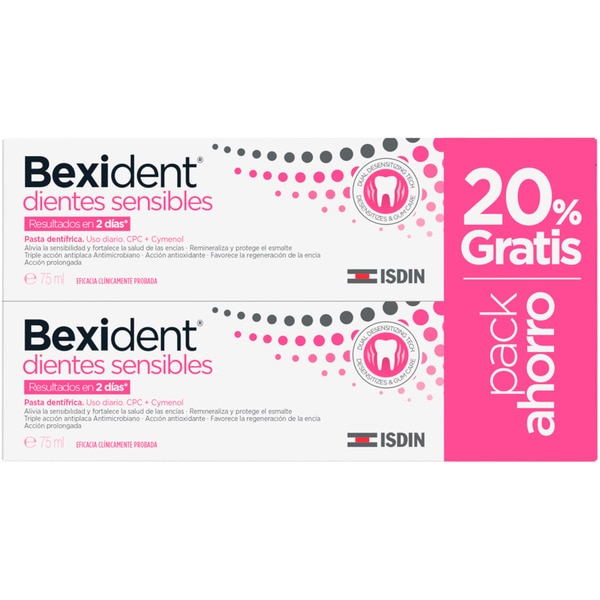 Sensitive Teeth toothpaste for hypersensitive teeth 2-pack tubes 75 ml