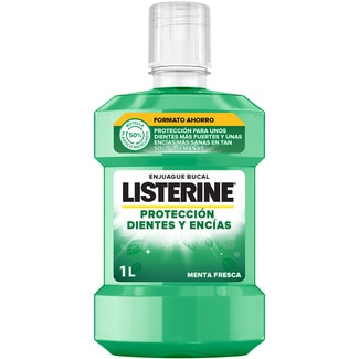 LISTERINE fresh mint mouthwash for teeth and gums flask 1000 ml