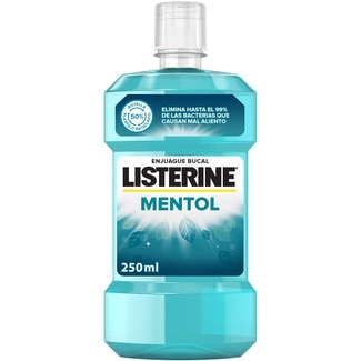 LISTERINE menthol mouthwash can 250 ml