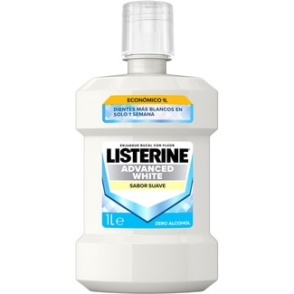 LISTERINE Advanced Whitening mouthwash mild flavour flask 1000 ml