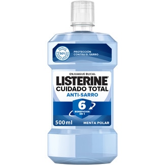 LISTERINE Total Care polar mint anti-plaque mouthwash flask 500 ml