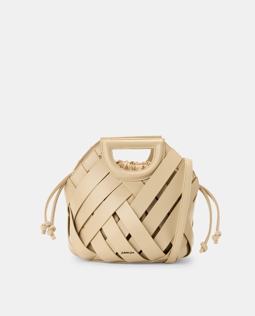 Bolso de mano trenzado