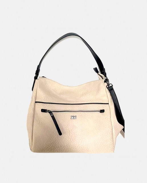 Bolso mujer color beige