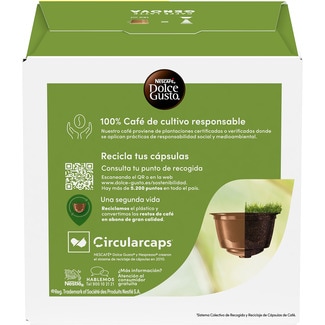 Café latte Genova intensidad 8 estuche 14 cápsulas - Nescafe Dolce Gusto