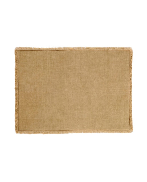 S/2 individual flecos beige 35x50
