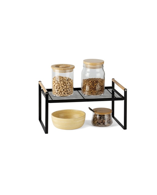 Estante cocina met.neg 34,5x21,5x18
