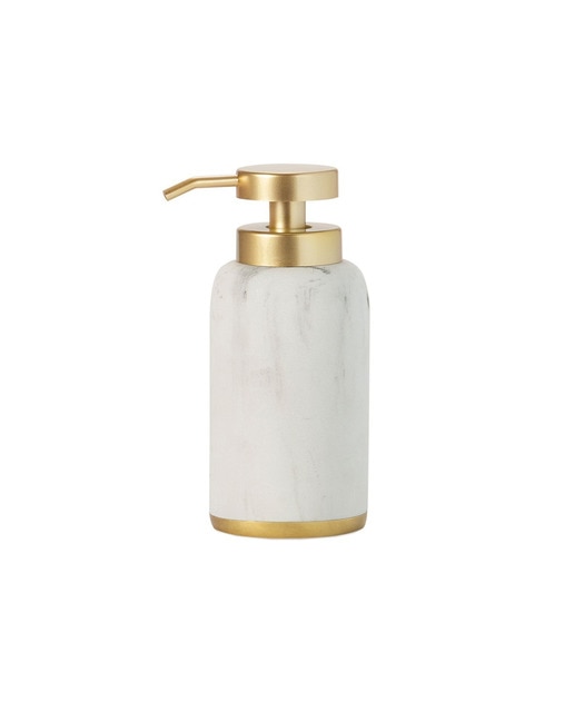 Dispensador baño resina marmolizado
