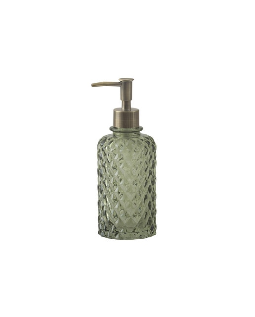 Dispensador vidrio diamond verde