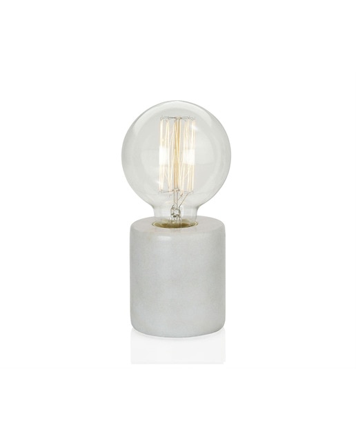 Lampara marmol bl ø8x9cm