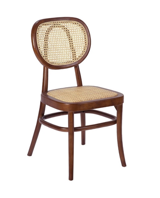 Silla eloise olmo oscuro 45x40x85cm