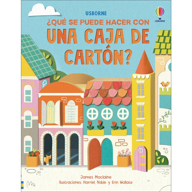 ¿Qué se puede hacer con una caja de cartón? (Tapa blanda)