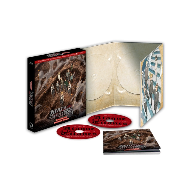 Ataque a los titanes los capitulos finales (Blu-Ray).