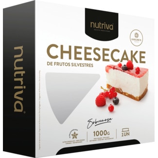 Nutriva Cheesecake de Frutos Vermelhos embalagem 1000 g