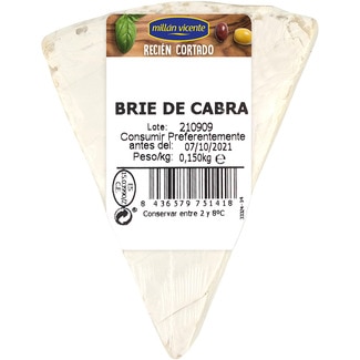 MILLAN VICENTE Brie aus Ziegenmilch Keil 150 g