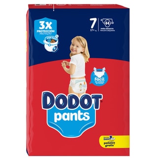 Dodot Fraldas Cueca Pants +17kg T7 embalagem 44 unidades