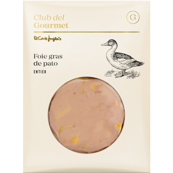 Entrier Foie Gras de Pato embalagem 60 g
