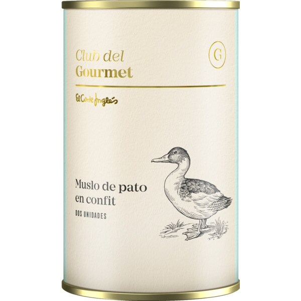 Perna de Pato Confitado lata 2 unidades