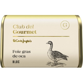 Club del Gourmet Bloco de Foie Gras Natural lata 130 g