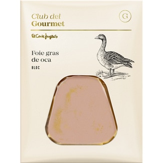 CLUB DEL GOURMET block of goose foie gras container 60 g