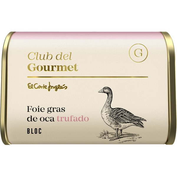 Foie gras aus getrüffelter Gänseleber im Block Dose 130 g