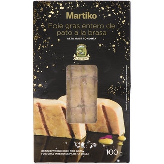 MARTIKO Ganze Enten-Foie-gras vom Grill glutenfrei Behälter 100 g