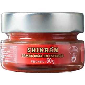 SHIKRA'N red prawn spheres jar 50 g