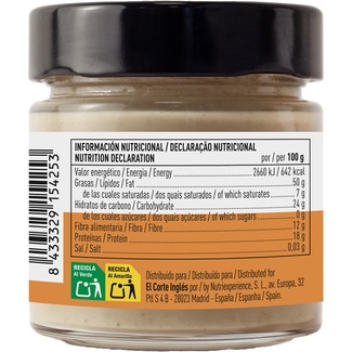 Crema de tahín 100% frasco 200 g - Special Line El Corte Ingles